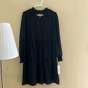 Nanette Lapore Black Dress Size 10 NWT